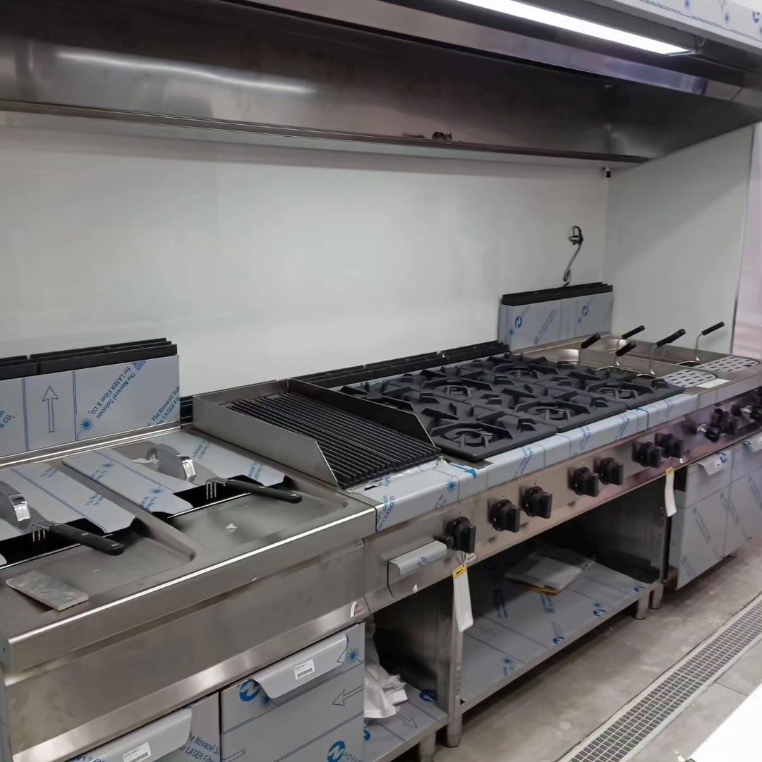 Linea di cottura potenziata - ristorante 'A figlia da Maruzzara